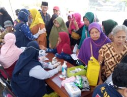 Tim Kesehatan Satgas TMMD ke 122 Berikan Layanan Kepada Masyarakat di Lokasi TMMD