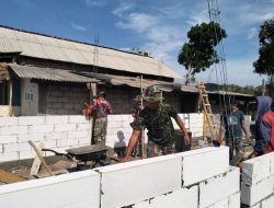 Satgas TMMD 122 Terus Dikebut Rehab RTLH