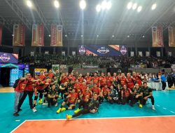 Tim Voli Putra Putri Polda Jatim Raih Tiket Babak Final di Kapolri Cup 202