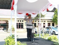 Polres Kediri menggelar apel gelar pasukan Operasi Zebra Semeru 2024