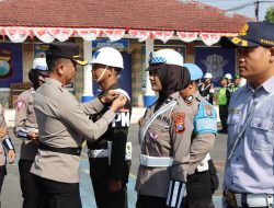 Polres Kediri Kota Gelar Pasukan Ops Zebra Semeru 2024, Ini Sasaran Pelanggaran Lalu Lintas