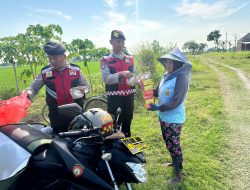 Cooling System Polres Ngawi Bagi Ratusan Makanan Sehat