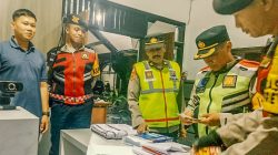 Jelang Pelantikan Presiden dan Wakil Presiden Terpilih, Polres Kediri Kota Gelar Patroli Gabungan Skala Besar