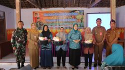 Percepat Penurunan Stunting, TMMD 122 Kodim 0809/Kediri bersama Pemerintah Kab. Kediri Gelar Workshop Olahan Makanan Sehat