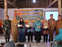 Percepat Penurunan Stunting, TMMD 122 Kodim 0809/Kediri bersama Pemerintah Kab. Kediri Gelar Workshop Olahan Makanan Sehat