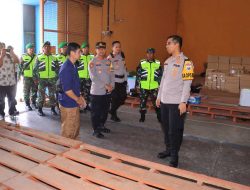 Kapolres Ngawi Cek Gudang KPUD, Pastikan Keamanan Logistik Pilkada 2024