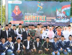 Kapolres Kediri Kota Hadiri Upacara Peringatan Hari Santri Nasional Di Balai Kota Kediri