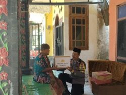 Personil Polsek Pagu, mengadakan kegiatan bakti sosial