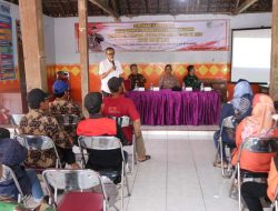 Tingkatkan Kapasitas Lembaga Desa, TMMD 122 Kodim 0809/Kediri bersama DPMPD Kab. Kediri Gelar Sosialisasi