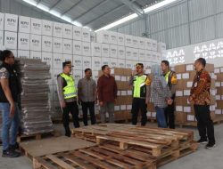 Patroli Kapolres Tulungagung, Cek Gudang Logistik KPU Pastikan Keamanan dan Kesiapan Pilkada 2024