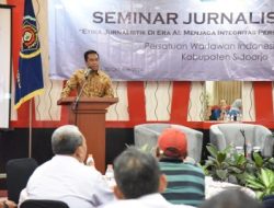 Pjs. Bupati Sidoarjo : Wartawan Patner Bekerja