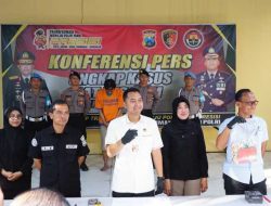 Polresta Sidoarjo Amankan Tersangka Cabuli Gadis Dibawah Umur