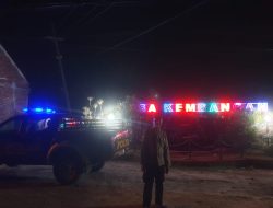 Patroli Dialogis Blue Light Cegah Guantibmas Hitam-hitam di Wilayah Kecamatan Sekaran