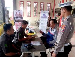 Jaga Keselamatan Penumpang, Polres Ngawi Cek Urine Sopir di Terminal Kertonegoro