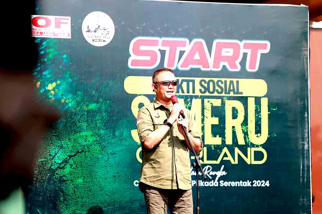 Kapolda Jatim Pimpin Baksos Semeru Overland Cooling System Pilkada 2024