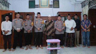 Kapolres Lamongan Gelar Silaturahmi Di Pondok Pesantren Sunan Drajat Paciran Dalam Rangka Cooling Sistem Jelang Pilkada Serentak 2024