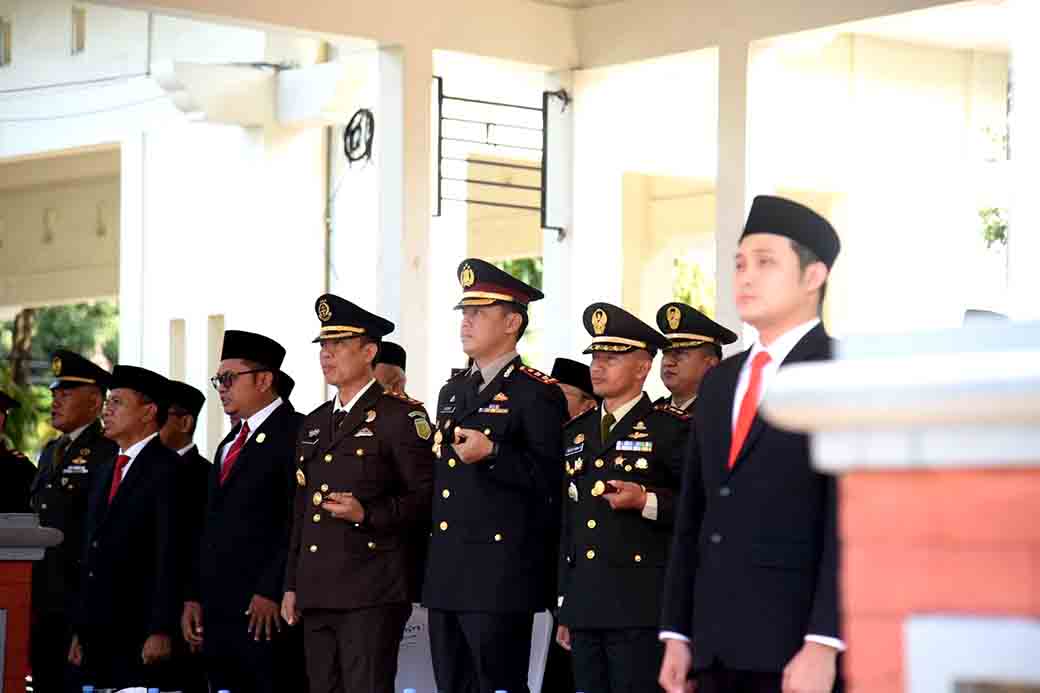 Kapolres Lamongan Hadiri Upacara Peringatan Hari Pancasila Tahun 2024