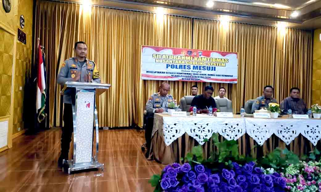 Kapolres Mesuji Gelar Silaturahmi Kamtibmas Di Tanjung Raya