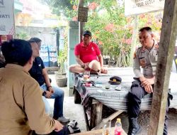 Kapolsek Laren Melaksanakan Cooling System Bersama Kepala Desa Gampangsejati Jelang Pilkada 2024