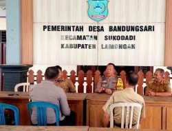 Kapolsek Sukodadi Laksanakan Silaturahmi Jelang Pilkada 2024 di Desa Bandungsari