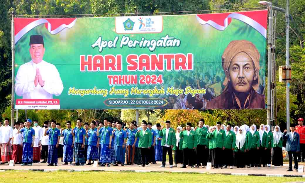 Peringati Hari Santri, Pemkab Sidoarjo Beri Penghargaan Santri Berprestasi