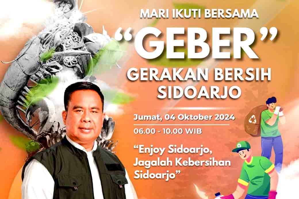 Pjs. Bupati Sidoarjo Ajak Seluruh Asn Dan Masyarakat Sidoarjo Geber Sidoarjo