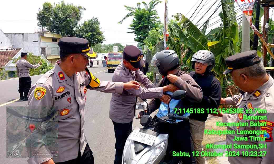 Polres Lamongan Berhasil Cegah Ratusan Suporter Yang Nekat