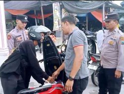 Polres Lamongan Laksanakan Penyekatan di Perbatasan untuk Antisipasi Keberangkatan Suporter Persela Lamongan ke Bojonegoro