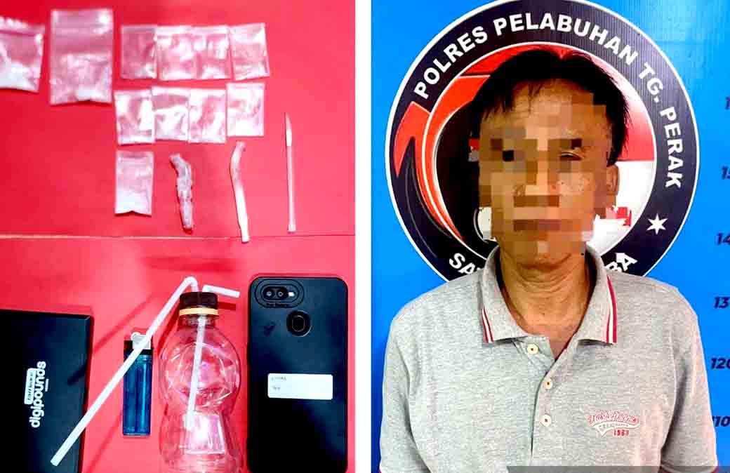 Polres Pelabuhan Tanjungperak Amankan Mantan Anggota Dprd Bangkalan Diduga Edarkan Sabu