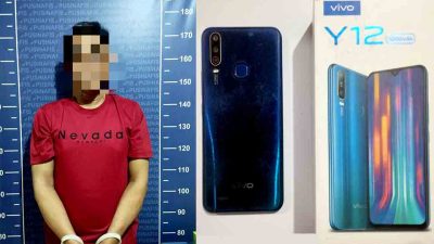 Polsek Pesantren Berhasil Ungkap Kasus Pencurian Handphone, Pelaku Diamankan