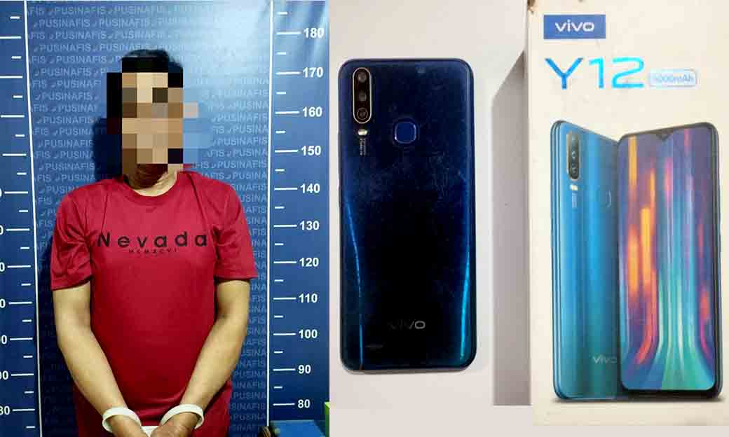 Polsek Pesantren Berhasil Ungkap Kasus Pencurian Handphone, Pelaku Diamankan