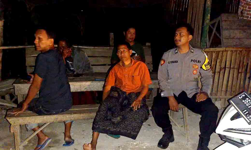 Polsek Sekaran Sambangi Masyarakat Patroli Dialogis Cangkruan