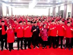 Safari Politik Dan Konsolidasi Partai Di Ngawi, Hasto PDIP : Risma – Gus Hans Menang