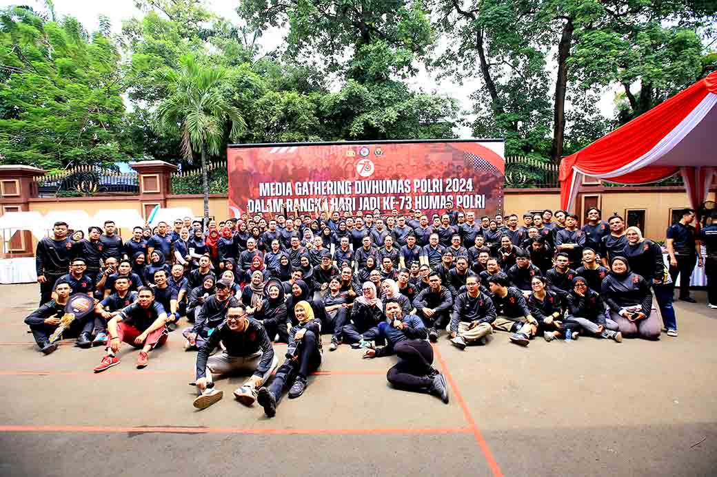 Sambut Hari Jadi Ke 73 Humas Polri Dengan Media Gathering