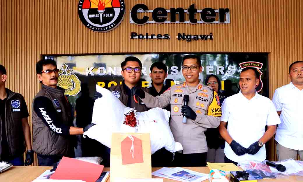 Satreskrim Polres Kediri Tetapkan Tersangka Kasus Keracunan Massal Di Desa Krecek