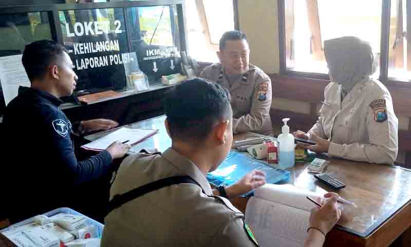 Sidokkes Polres Lamongan Laksanakan Pemeriksaan Kesehatan Rutin Kepada Polsek Jajaran