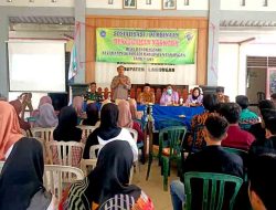 Sosialisasi Pencegahan Narkoba Wujudkan Desa Bandungsari Bersih Narkoba Kapolsek Titipkan Pesan Kamtibmas