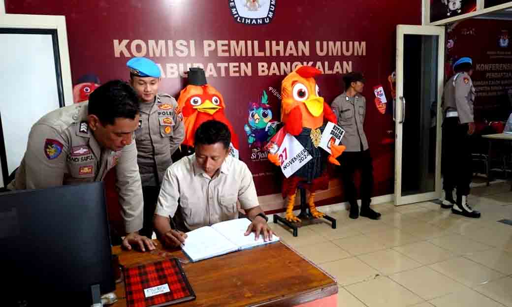 Tahap Kampanye Pilkada 2024, Polres Bangkalan Tingkatkan Patroli Dan Penjagaan