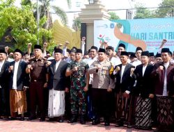 Wakapolres Lamongan Hadiri Apel Peringatan Hari Santri Tahun 2024 di Kantor Pemda Lamongan