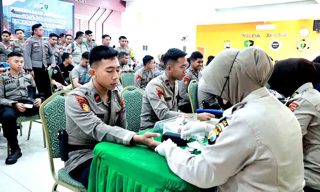 808 Personel Polda Jatim Dan 15 Ribu Personel Polres Jajaran, Lakukan Rikes