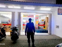 Anggota Polsek Sekaran Gelar Patroli Kamtibmas Antisipasi Kejahatan di Obyek Vital