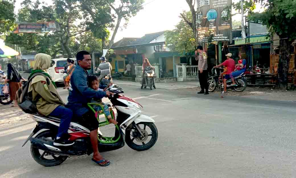 Commander Wish Pagi Anggota Polsek Sekaran