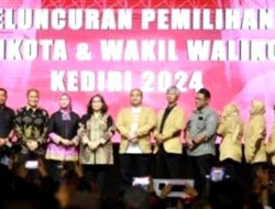 Dimeriahkan artis Ibu Kota ,KPU Kota Kediri Resmi Luncurkan Pemilihan Wali Kota dan Wakil Wali Kota