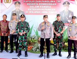 Dukung Program Swasembada Pangan, Kapolri-Panglima TNI Luncurkan Gugus Tugas Polri