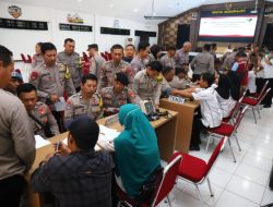 Polres Magetan Gelar Rikkes Personel Pam TPS Pilkada Serentak 2024