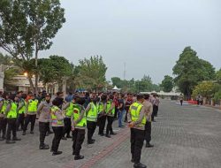 Sebanyak 340 personel gabungan siap melaksanakan pengamanan debat publik kedua Pasangan Calon (Paslon) Bupati dan Wakil Bupati Kediri di Pilkada 2024
