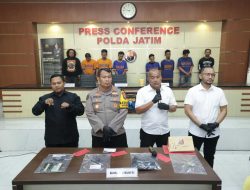 Polda Jatim Berhasil Ungkap Komplotan Spesialis Curanmor Lintas Wilayah, 6 Tersangka Diamankan
