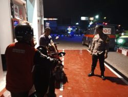 Patroli Gabungan Malam Minggu, Polisi Kediri Pastikan Kondusifitas Wilayah