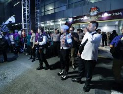 Polda Jatim Siapkan 805 Personel Gabungan, Debat Publik ke 3 Paslon Cagub Jawa Timur Kondusif