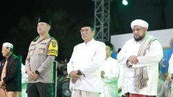 Cooling System Pilkada 2024 Polres Lamongan Gelar Tabligh Akbar Wujudkan Pilkada Aman dan Damai